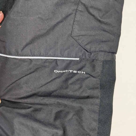 Columbia Black Unisex Bugaboo Omni Heat Insulated Snow Pants Size S - Picture 7 of 16